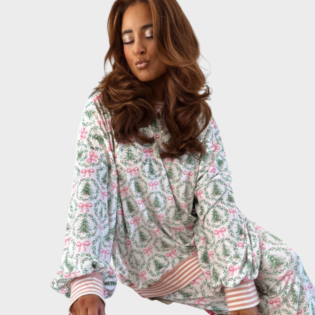 Cristal | Conjunto de Pijama Navideño - Ana ruiz 