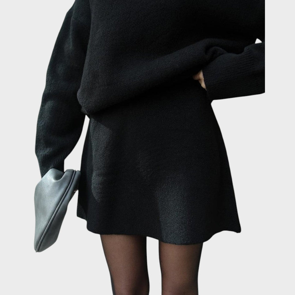 Lara | Conjunto de Falda y Suéter de Punto - Ana ruiz 