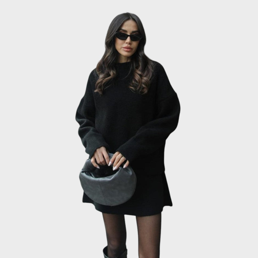 Lara | Conjunto de Falda y Suéter de Punto - Ana ruiz 