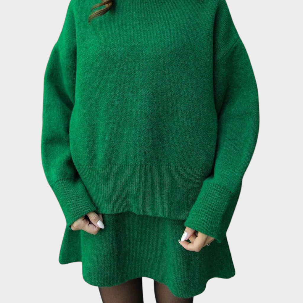 Lara | Conjunto de Falda y Suéter de Punto - Ana ruiz 