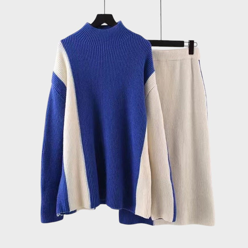 Pilar | Conjunto Falda y Suéter de Punto - Ana ruiz 