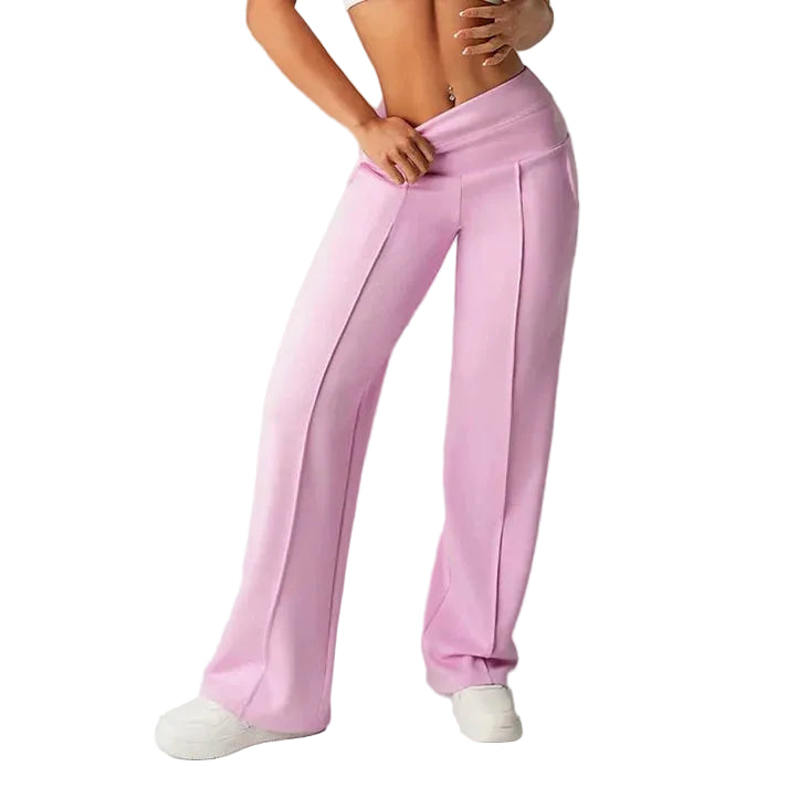 Cristina – Pantalón recto de cintura alta - Ana ruiz 