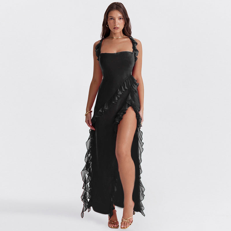 Luz | Vestido Deslumbrante con Volantes - Ana ruiz 
