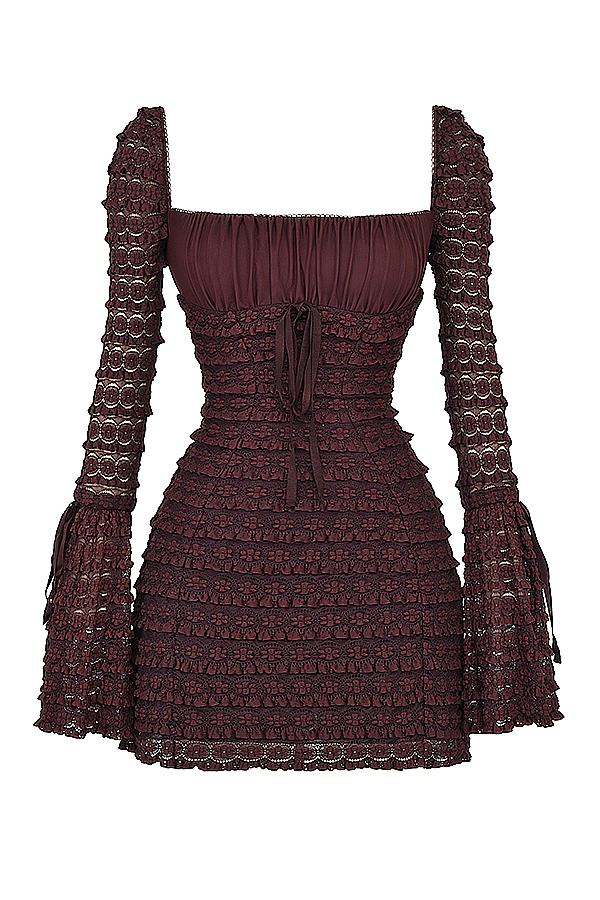 Selena  | Vestido Espresso - Ana ruiz 