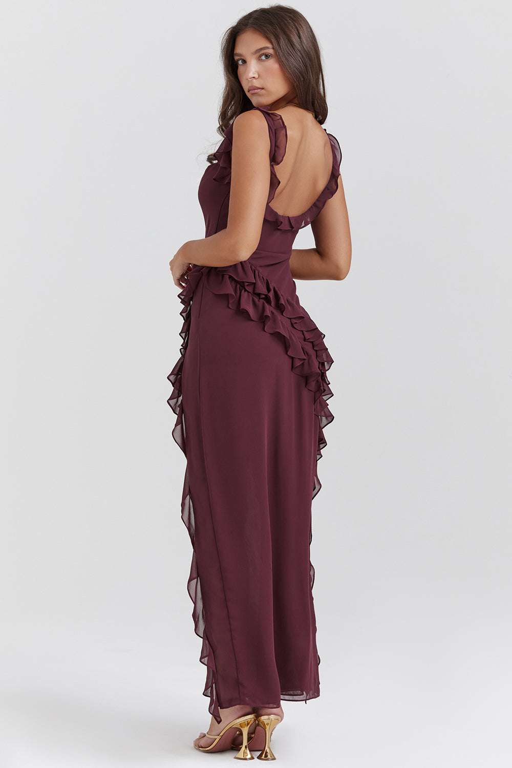 Luz | Vestido Deslumbrante con Volantes - Ana ruiz 