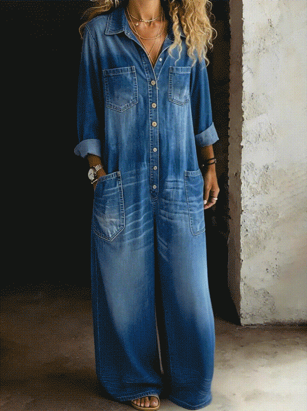 Lena | Peto de denim casual