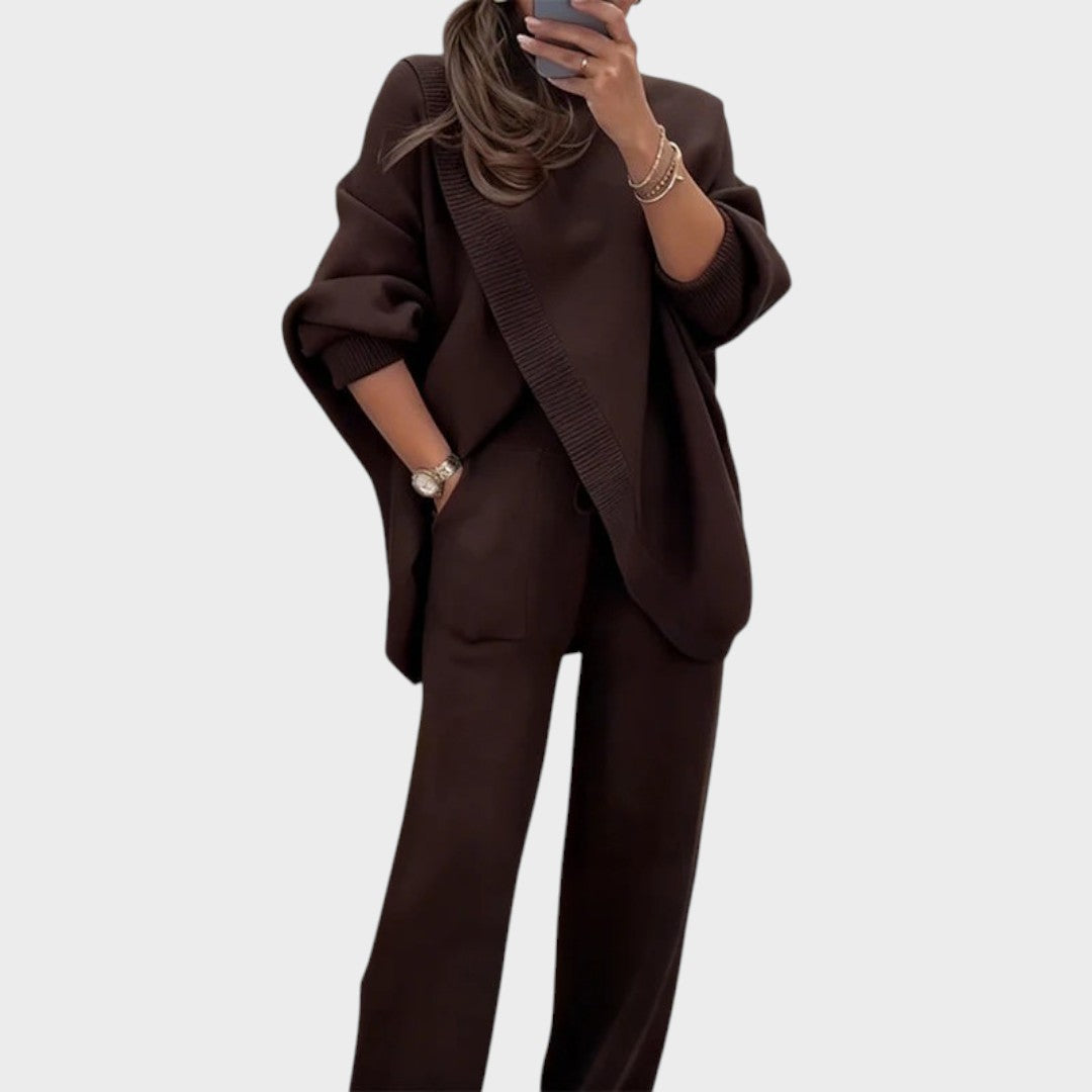 Monserat | Conjunto de Jersey y Pantalones Oversize - Ana ruiz 