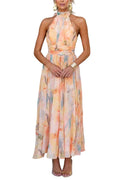 Harlem | Vestido largo con estampado - Ana ruiz 