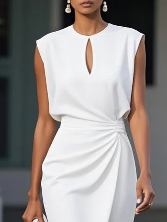 María | Vestido midi de diseño - Ana ruiz 