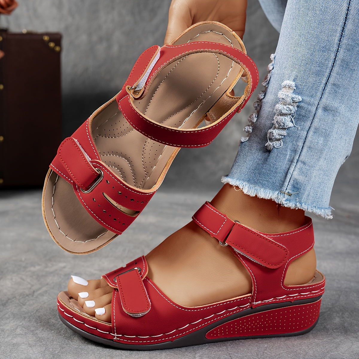 Elissa | Sandalias Ortopédicas Cómodas - Ana ruiz 