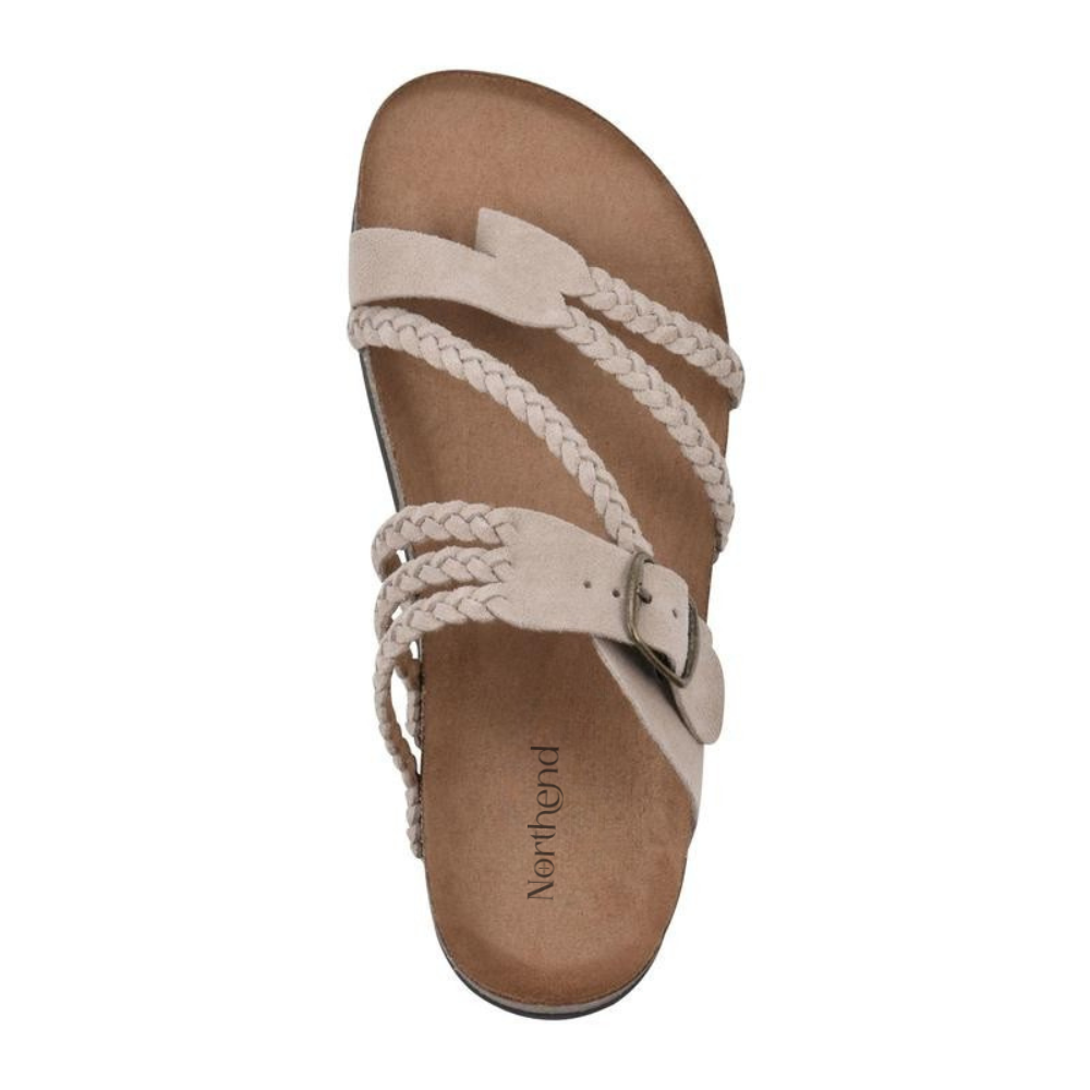 Carolina | Sandalias de corcho trenzado