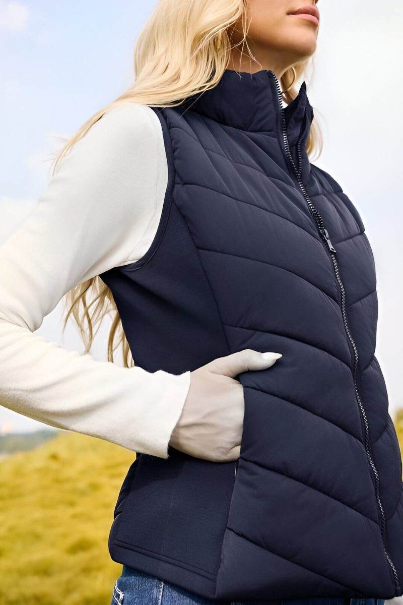 Manon™ | Chaleco acolchado tipo puffer cálido - Ana ruiz 