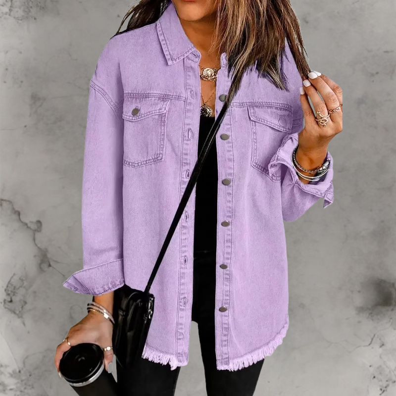 Kian™ | Chaqueta vaquera informal con botones - Ana ruiz 