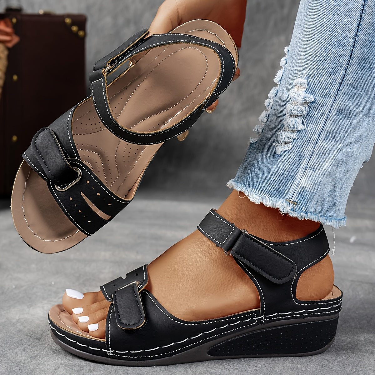 Elissa | Sandalias Ortopédicas Cómodas - Ana ruiz 