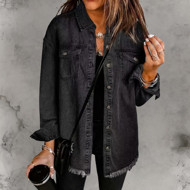 Kian™ | Chaqueta vaquera informal con botones - Ana ruiz 