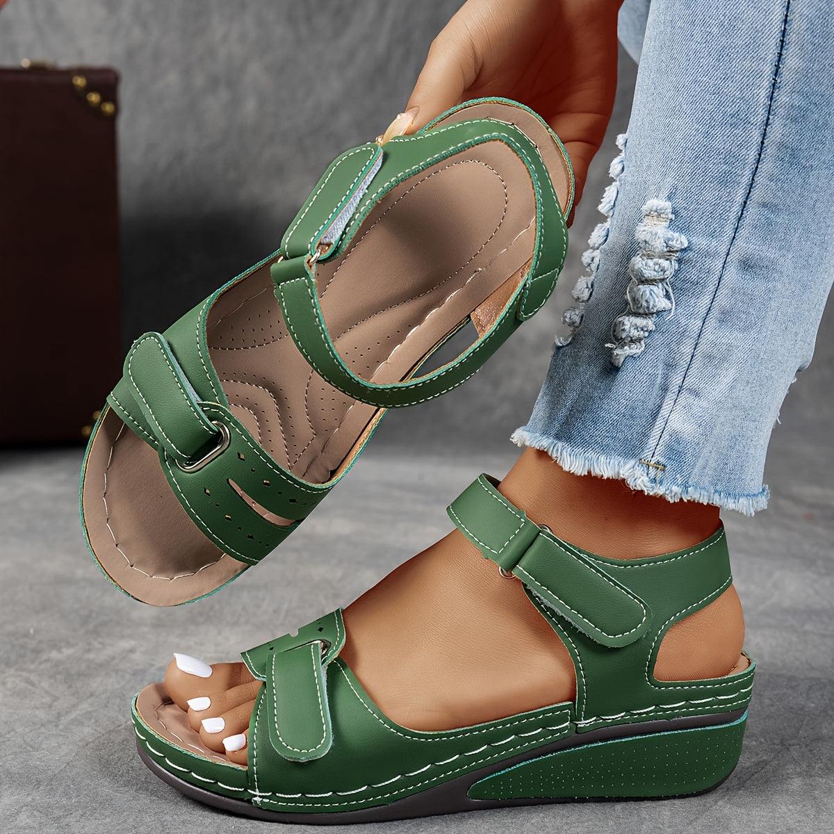Elissa | Sandalias Ortopédicas Cómodas - Ana ruiz 