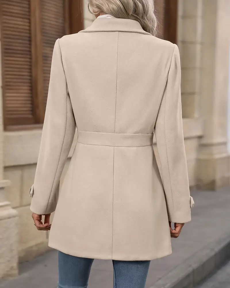 Elena™ | Elegante abrigo entallado - Ana ruiz 