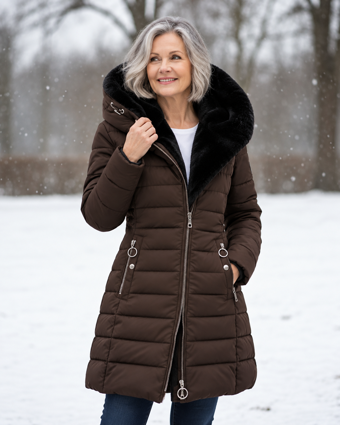 Marga™ | Chaqueta de invierno acolchada y cálida con capucha - Ana ruiz 