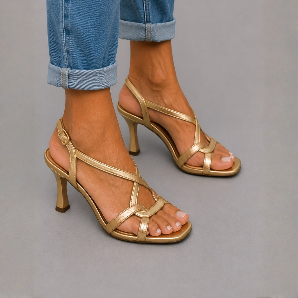 Soleil™ | Sandalias Doradas, Encanto de Verano