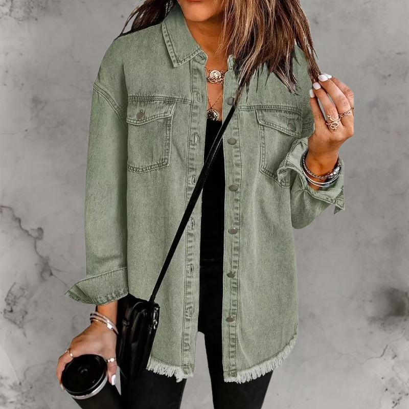 Kian™ | Chaqueta vaquera informal con botones - Ana ruiz 
