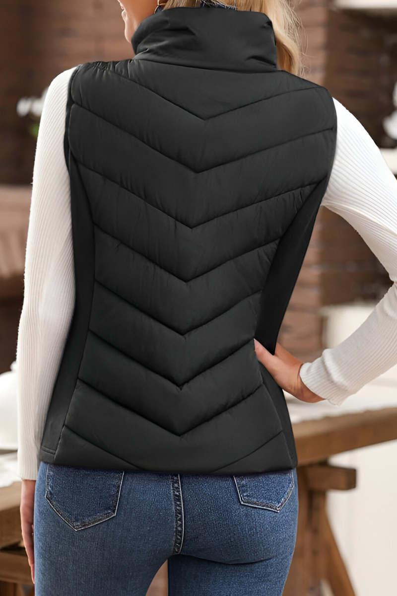 Manon™ | Chaleco acolchado tipo puffer cálido - Ana ruiz 