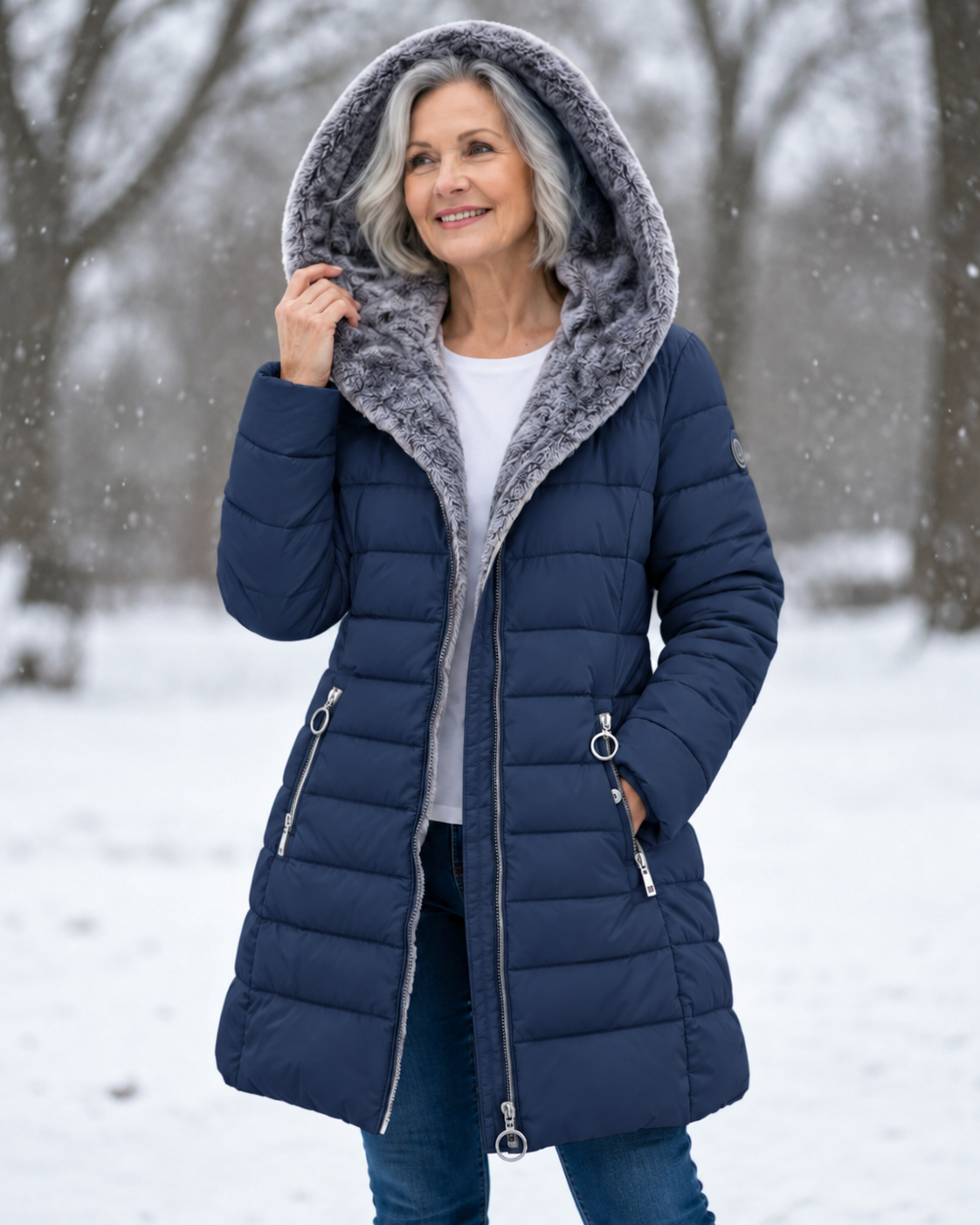 Marga™ | Chaqueta de invierno acolchada y cálida con capucha - Ana ruiz 