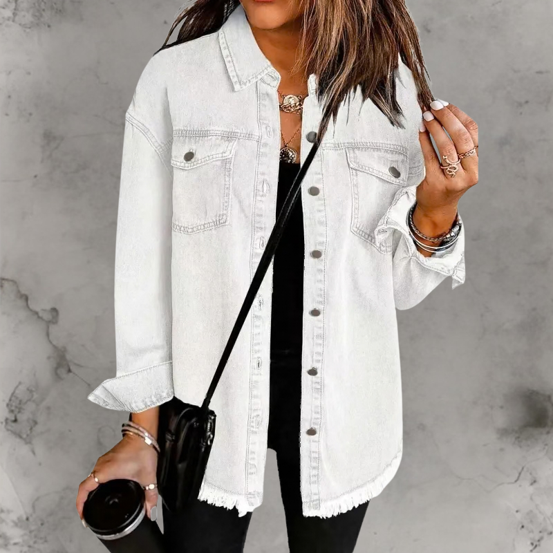 Kian™ | Chaqueta vaquera informal con botones - Ana ruiz 