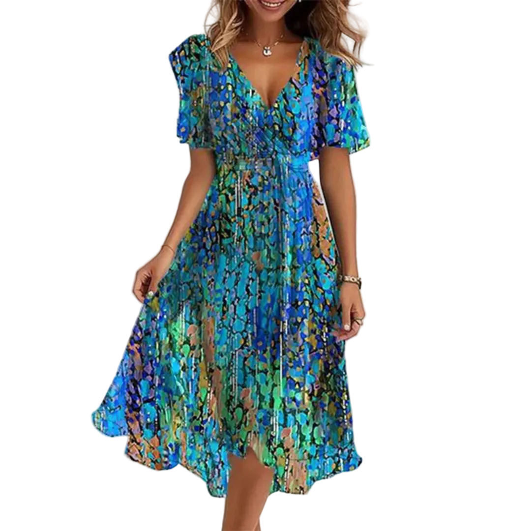 Naomie – vestido de verano elegante - Ana ruiz 