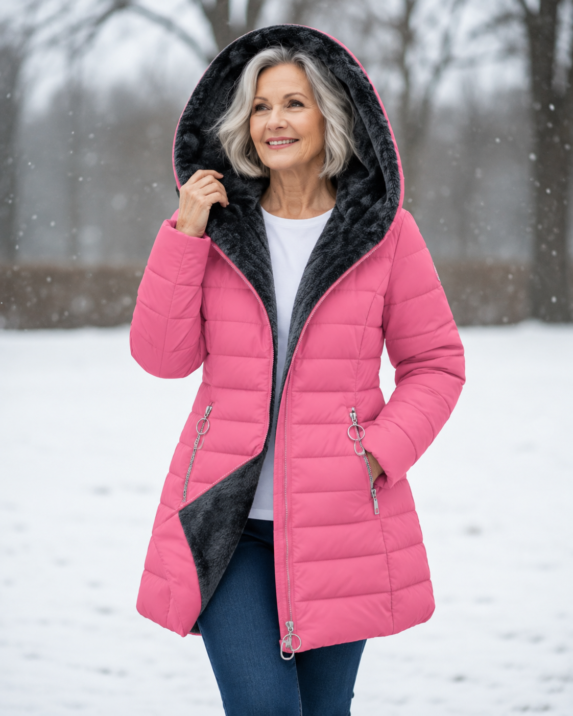 Marga™ | Chaqueta de invierno acolchada y cálida con capucha - Ana ruiz 