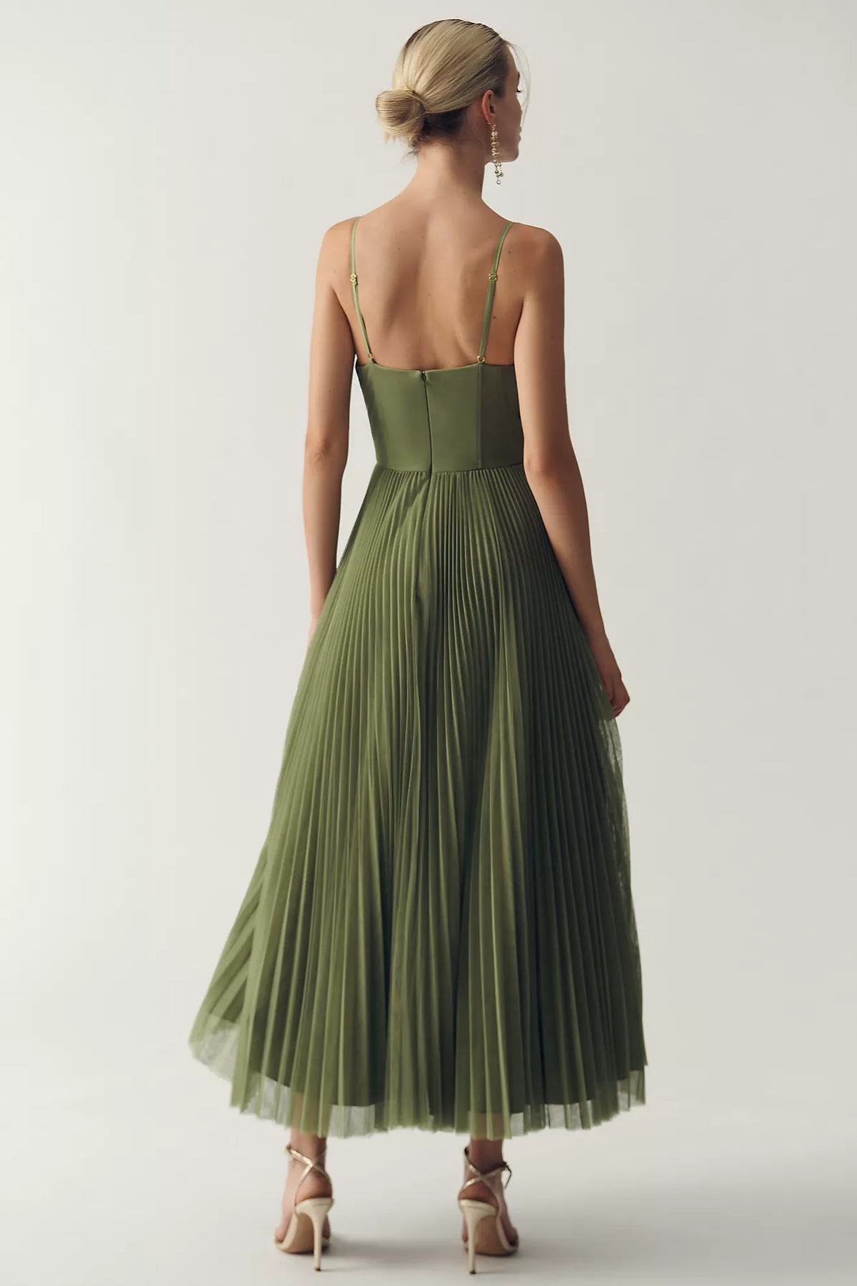 Bali | Vestido midi con corsé - Ana ruiz 
