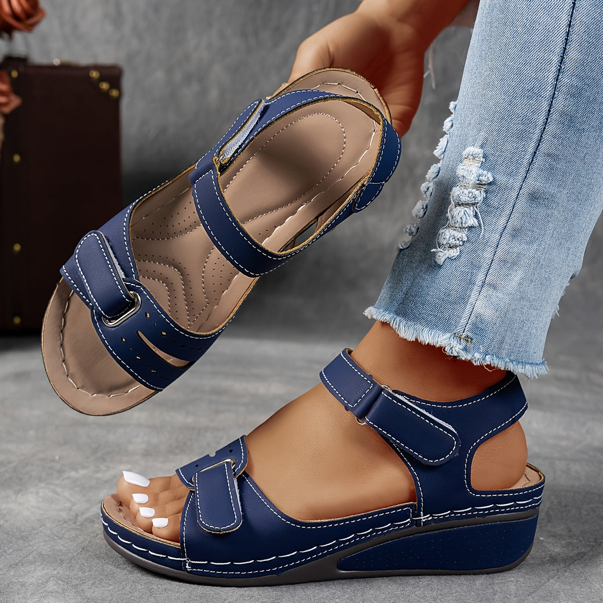 Elissa | Sandalias Ortopédicas Cómodas - Ana ruiz 