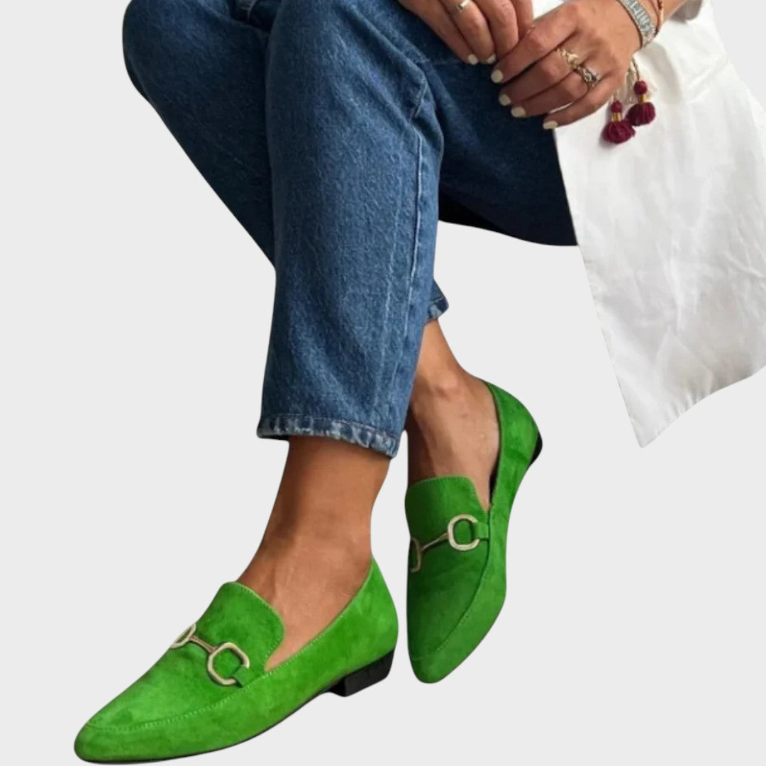 Anita | Mocasines de Gamuza - Ana ruiz 