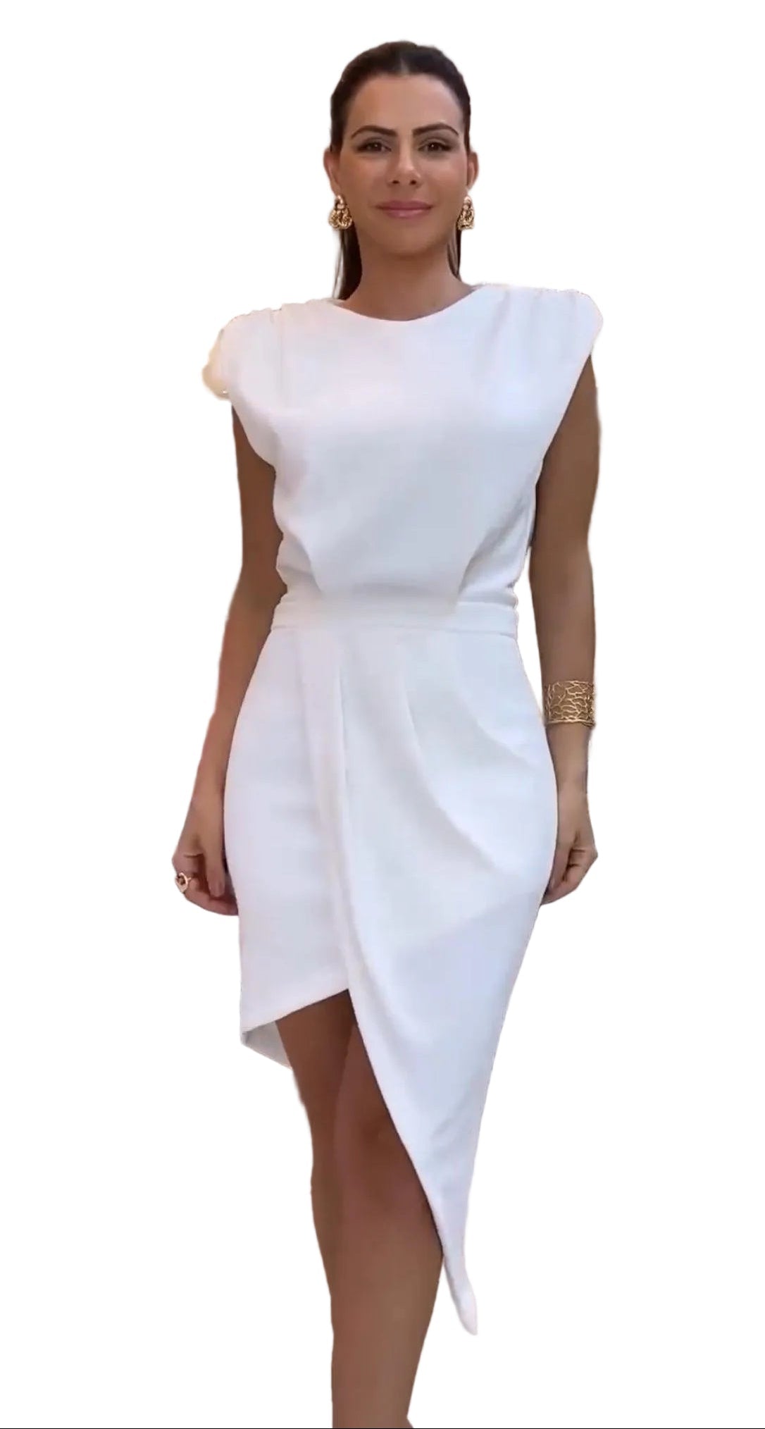 Anabel l Vestido ajustado sin mangas