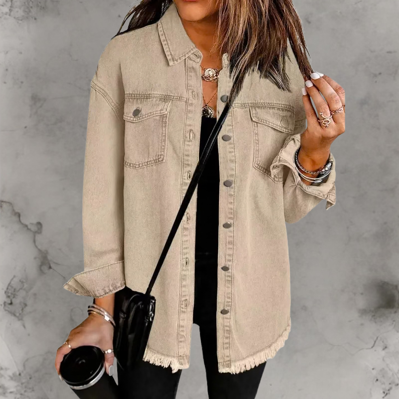 Kian™ | Chaqueta vaquera informal con botones - Ana ruiz 