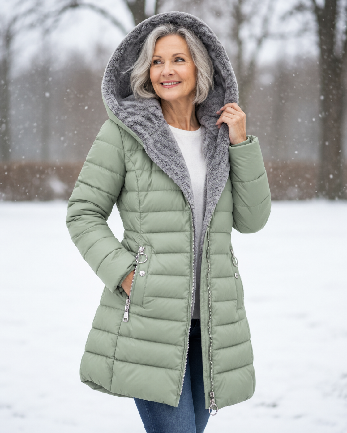 Marga™ | Chaqueta de invierno acolchada y cálida con capucha - Ana ruiz 