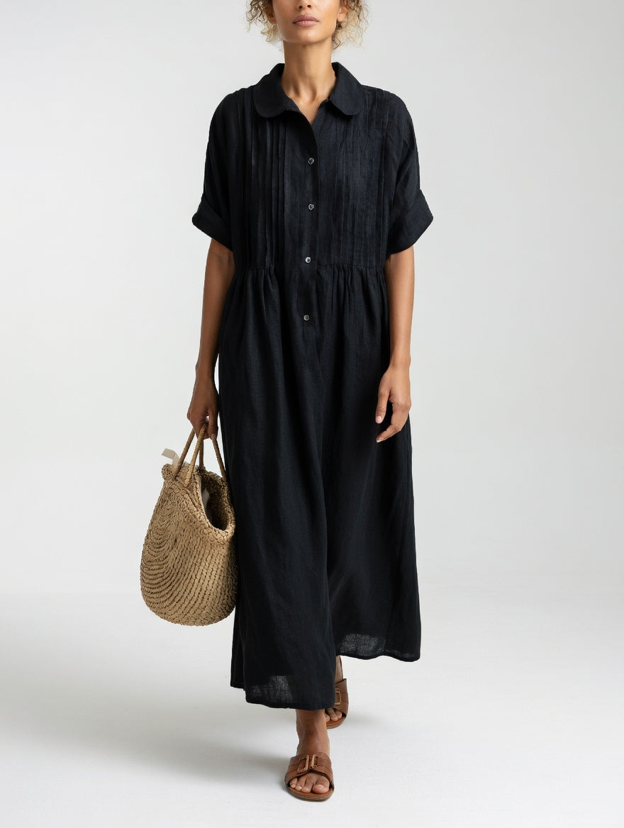 Sandra™ — Vestido camisero fluido de verano