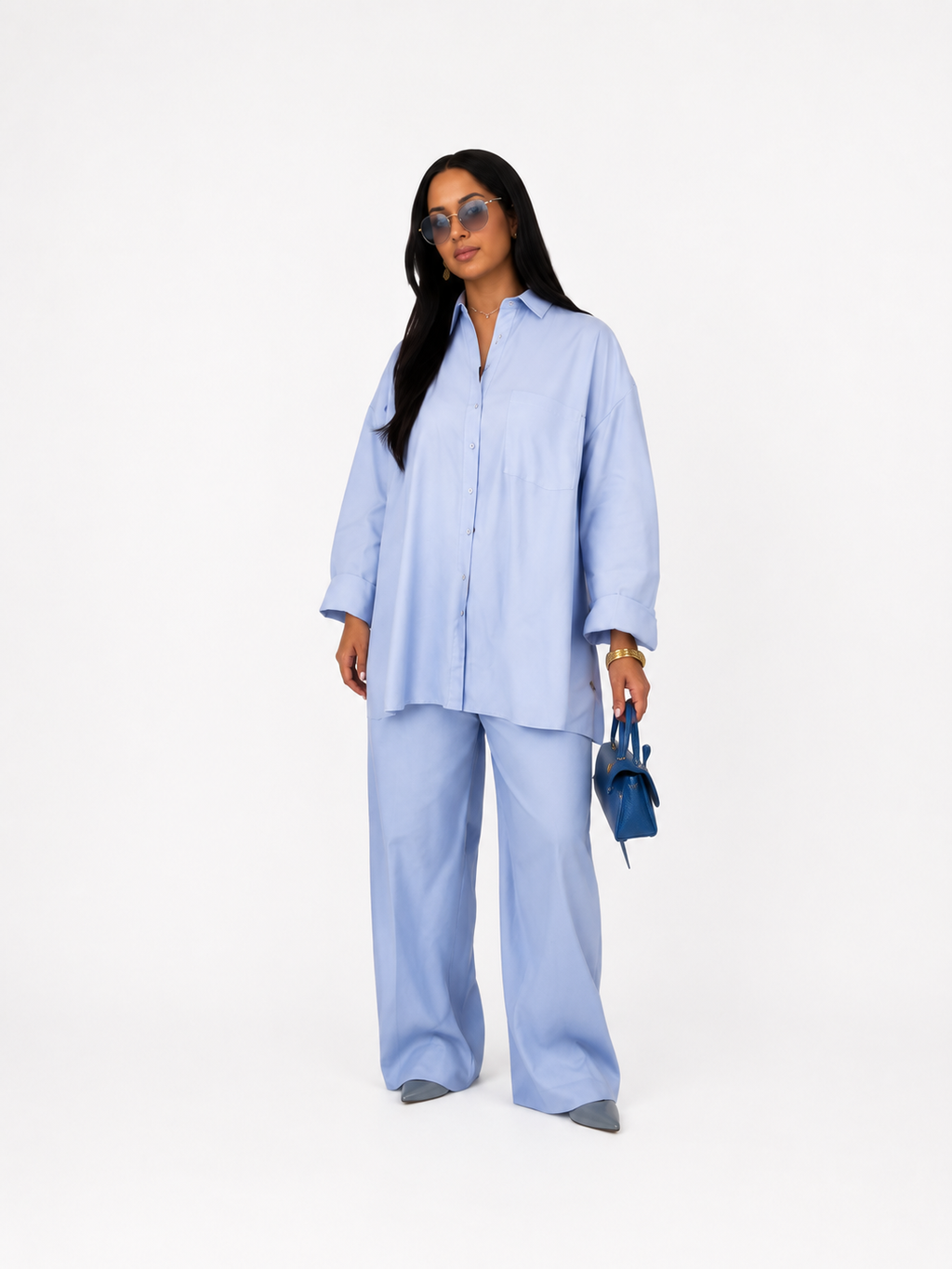 Julia l Conjunto de camisa suelta y pantalón para mujer - Ana ruiz 