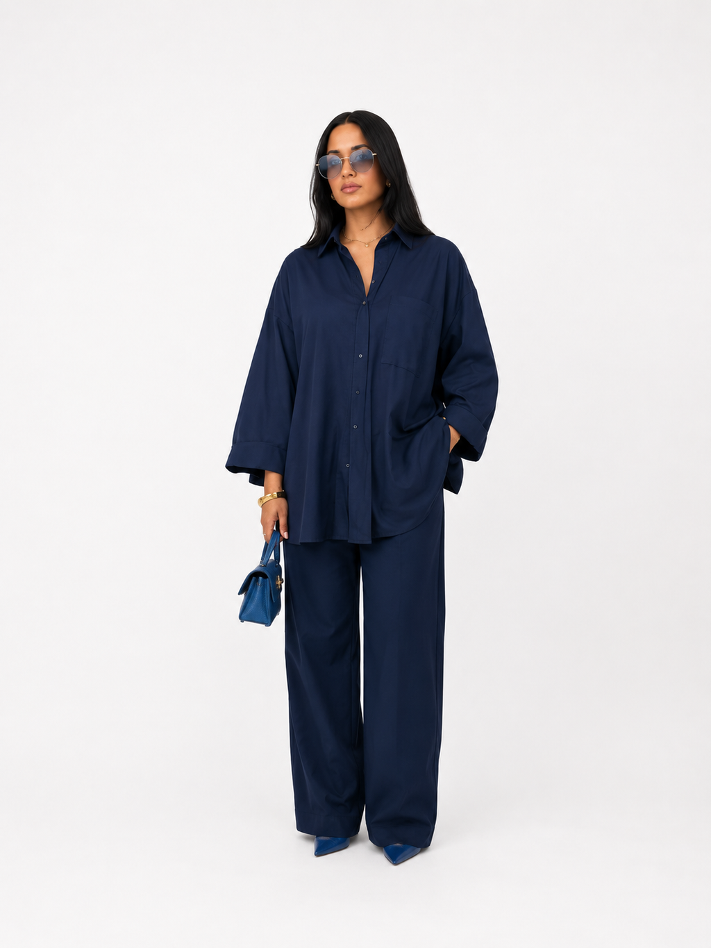 Julia l Conjunto de camisa suelta y pantalón para mujer - Ana ruiz 