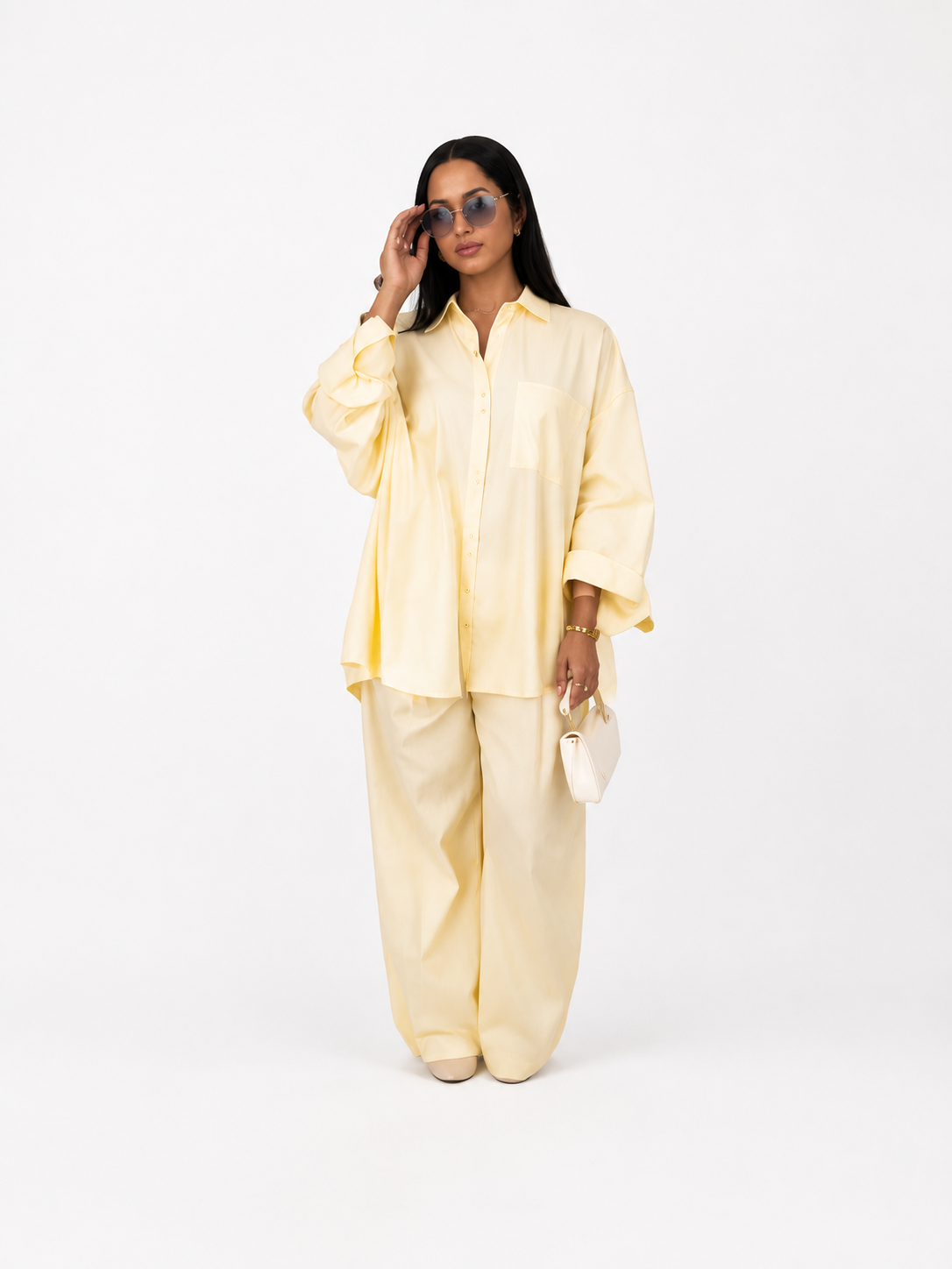 Julia l Conjunto de camisa suelta y pantalón para mujer - Ana ruiz 