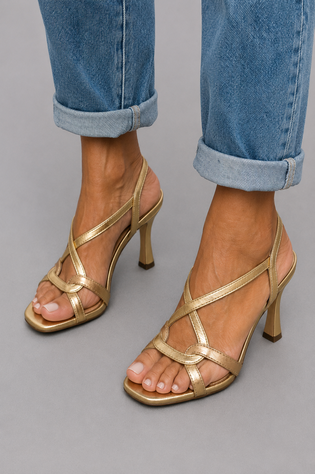 Soleil™ | Sandalias Doradas, Encanto de Verano