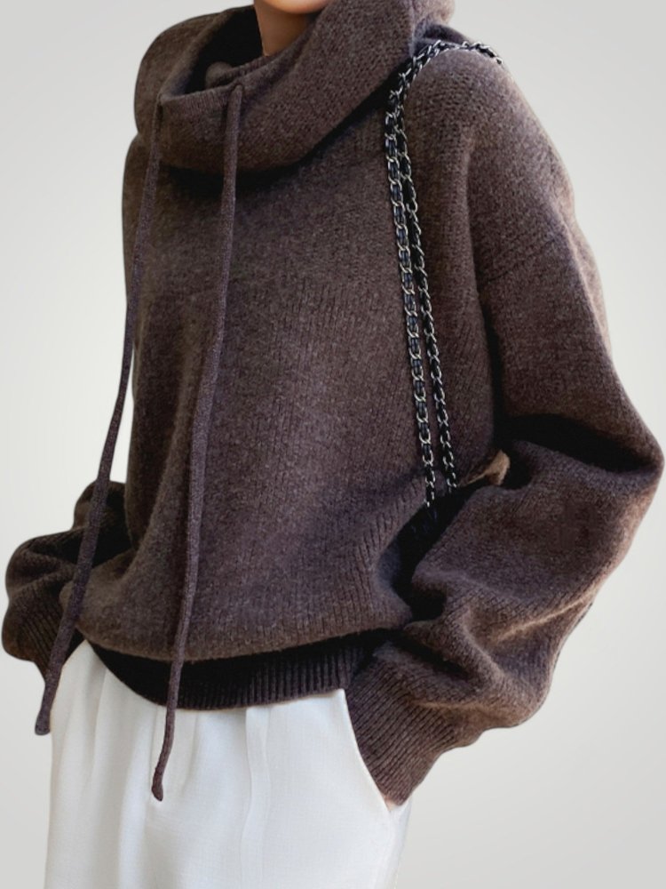 Bente | Jersey de cuello alto elegante para mujer con comodidad