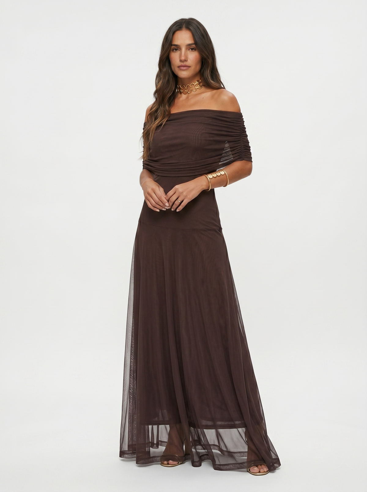 Carla | Vestido maxi elegante y sencillo - Ana ruiz 