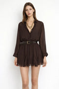 Silvia l Blusa Noir Elegance - Ana ruiz 