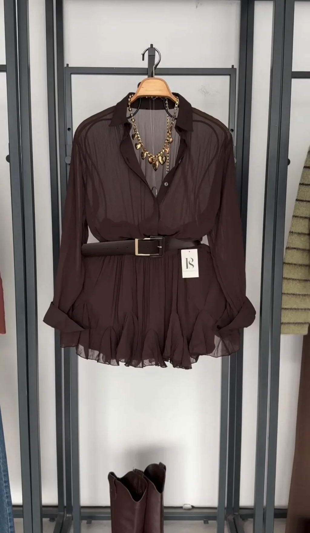 Silvia l Blusa Noir Elegance - Ana ruiz 