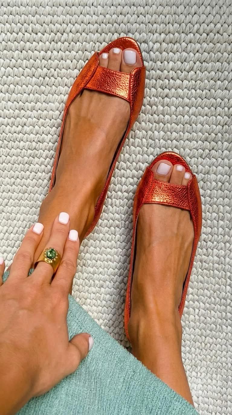 Adelina™ | Sandalias Doradas Confort Chic