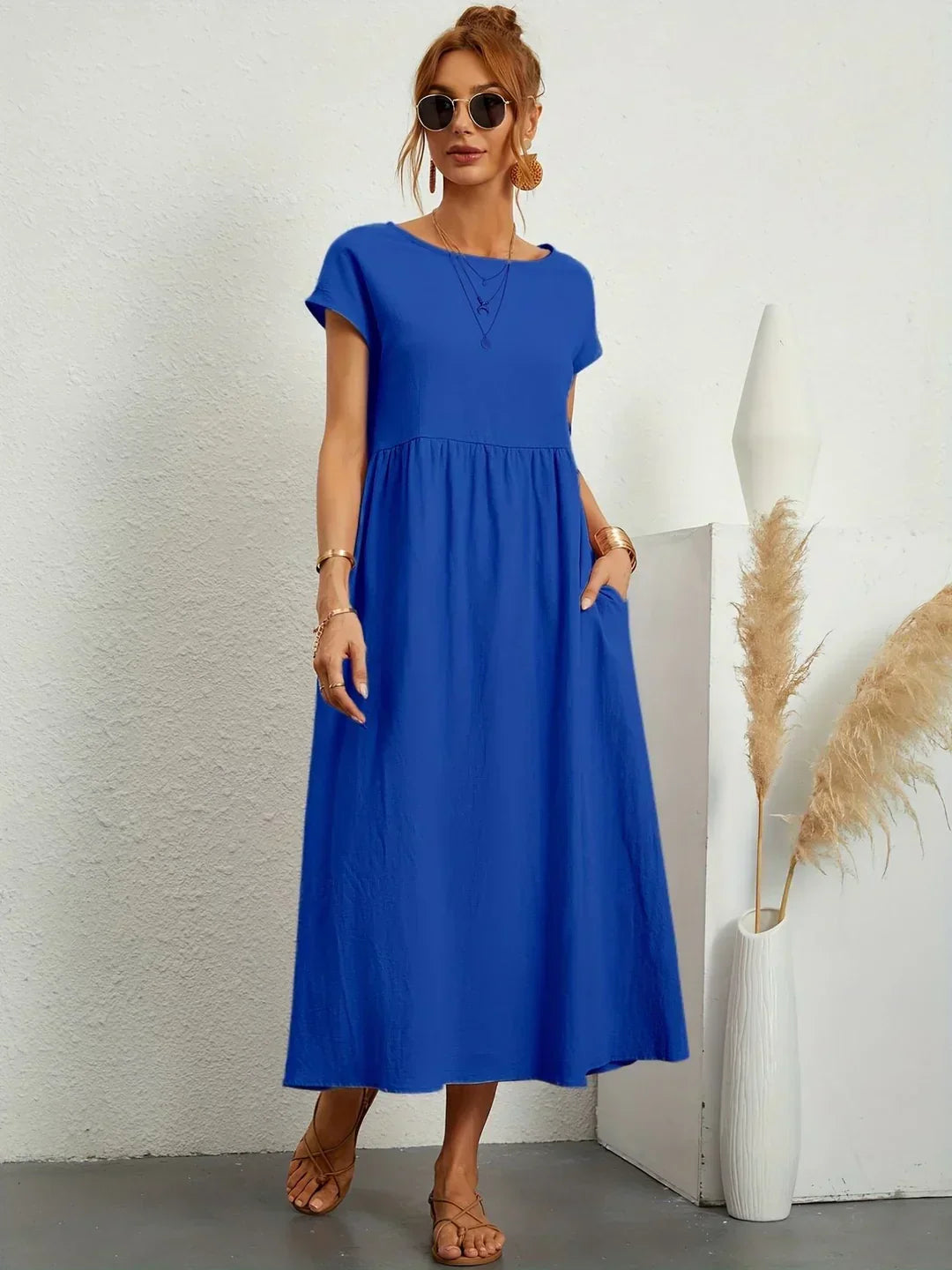 Gabriella | Vestido midi fluido, elegancia atemporal