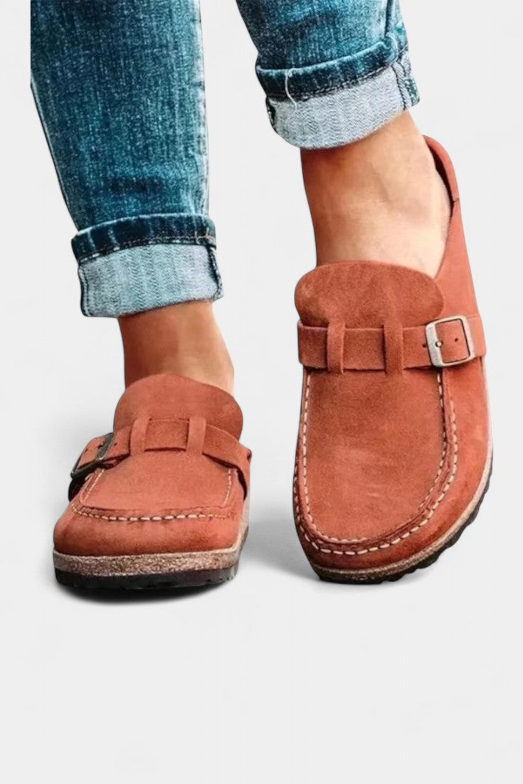 Elora | Zuecos Clásicos de Ante - Ana ruiz 