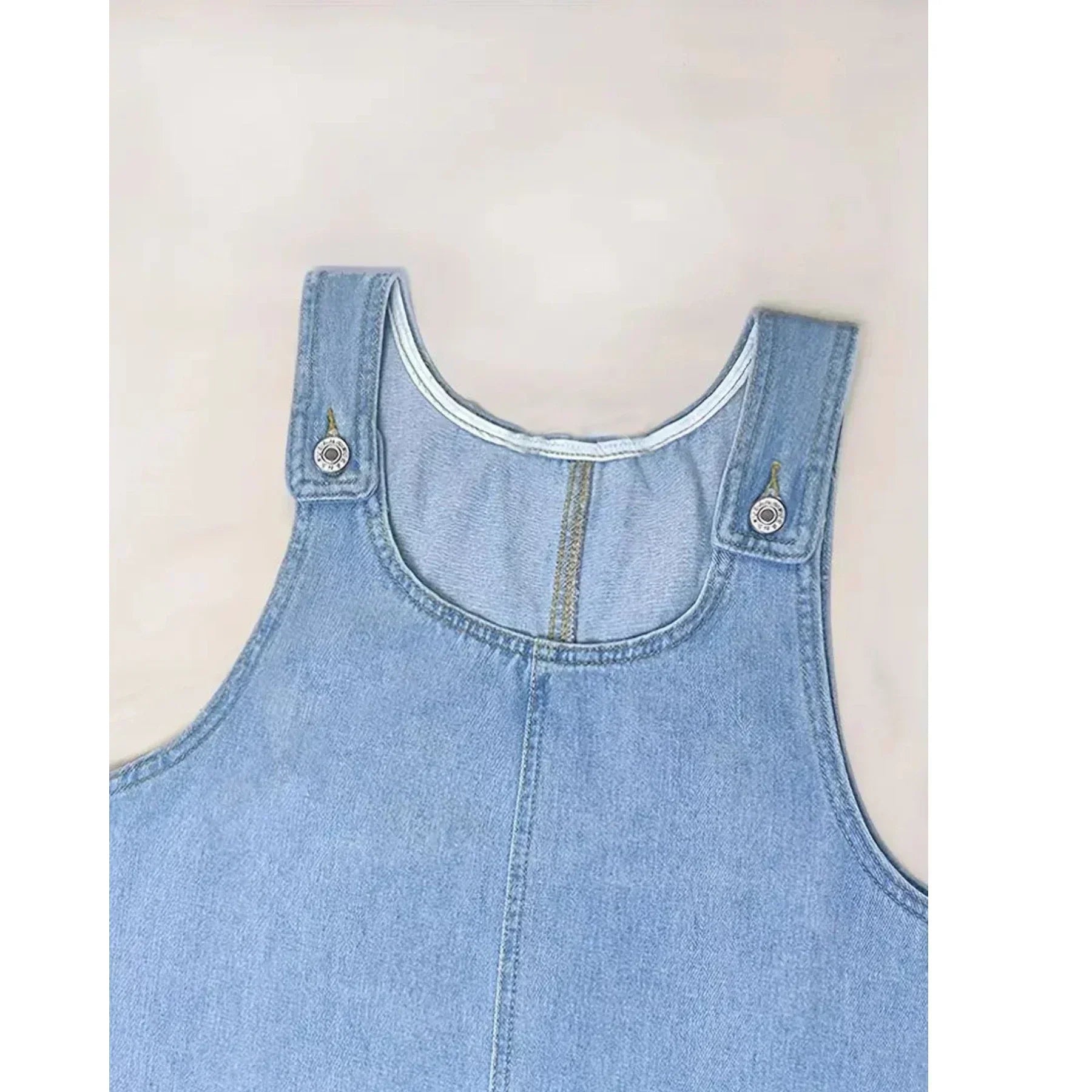 Saylor | Vestido de estilo denim relajado