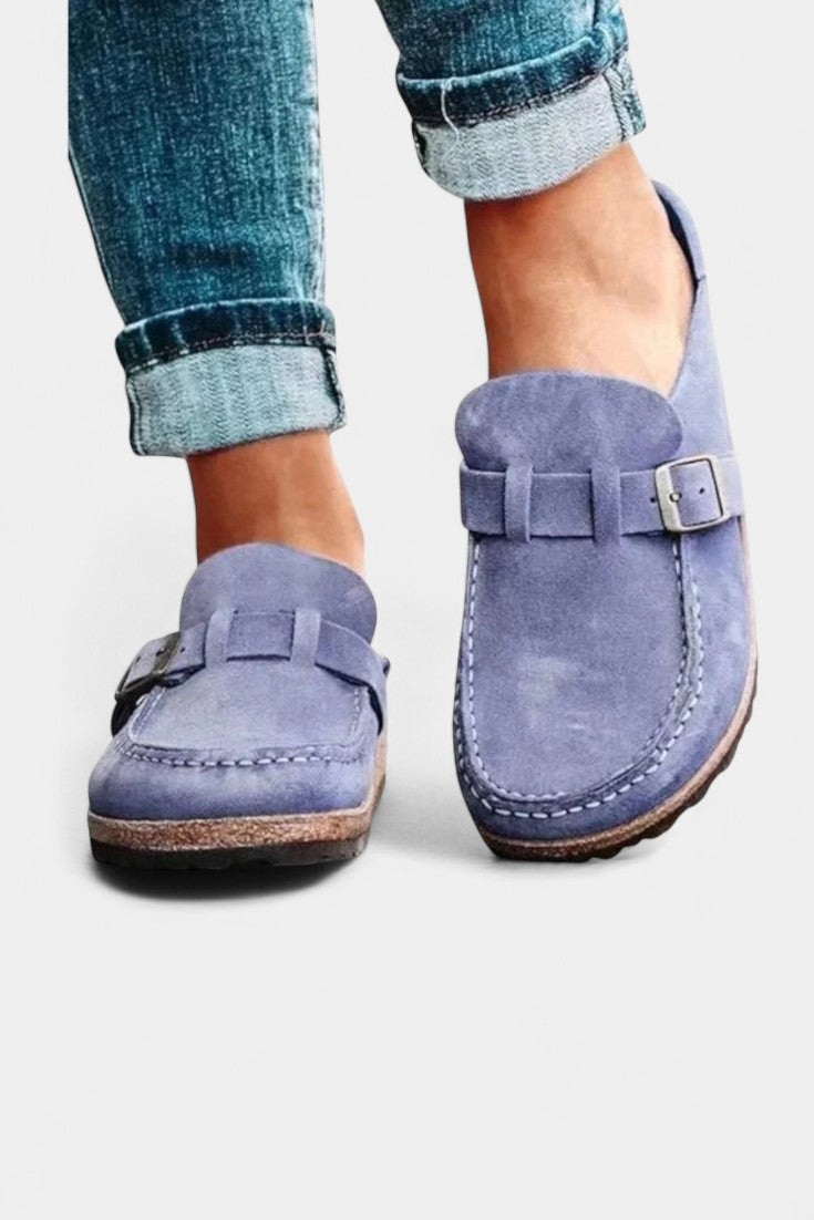 Elora | Zuecos Clásicos de Ante - Ana ruiz 