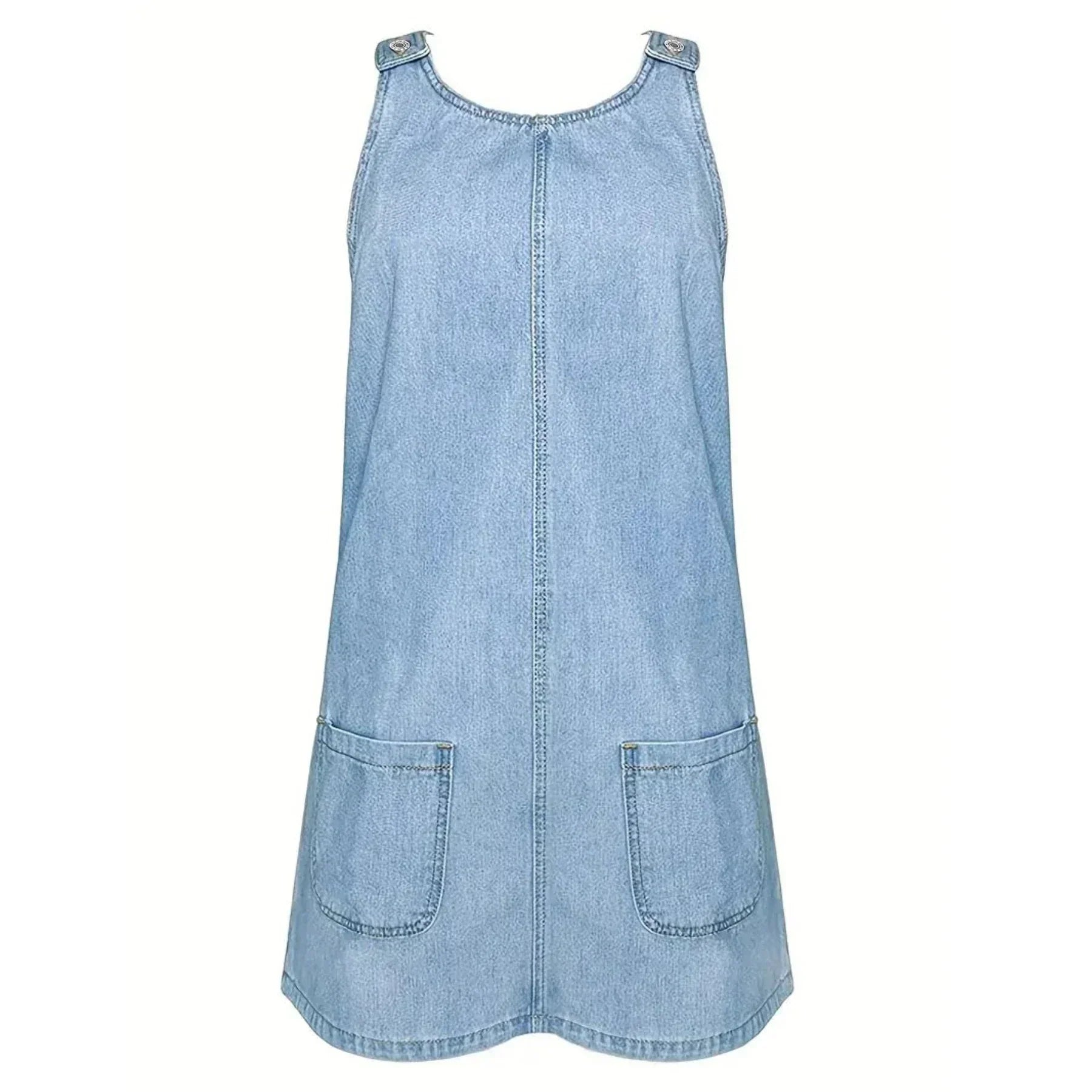 Saylor | Vestido de estilo denim relajado